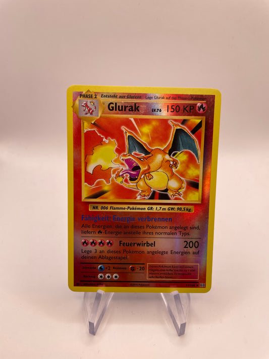 Pokemon Karte Revers Glurak 11/108 Deutsch