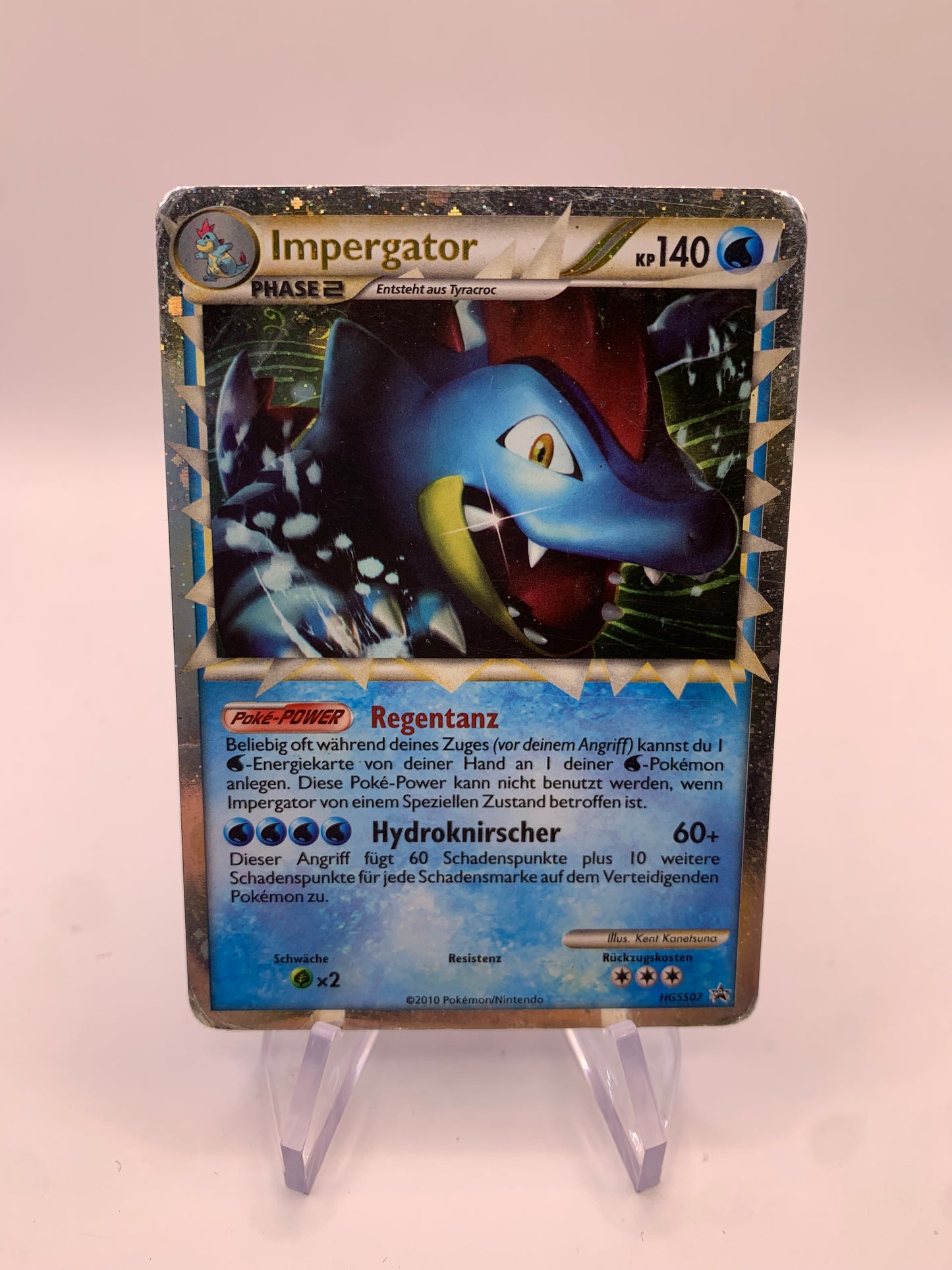 Pokemon Karte Prime Promo Impergator HGSS07 Deutsch
