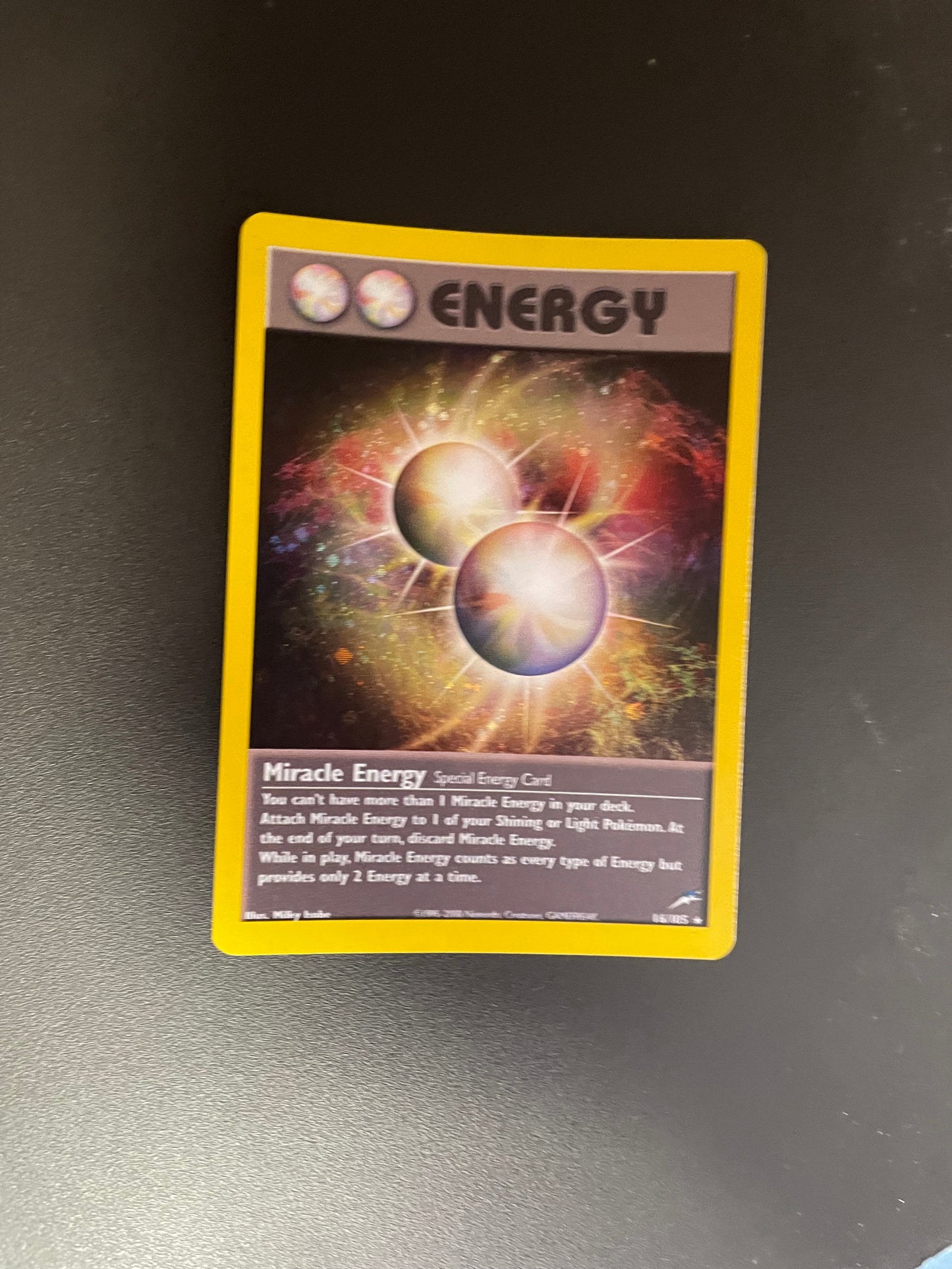 Pokemon Karte Holo Neo Destiny Energy 16/105 Englisch