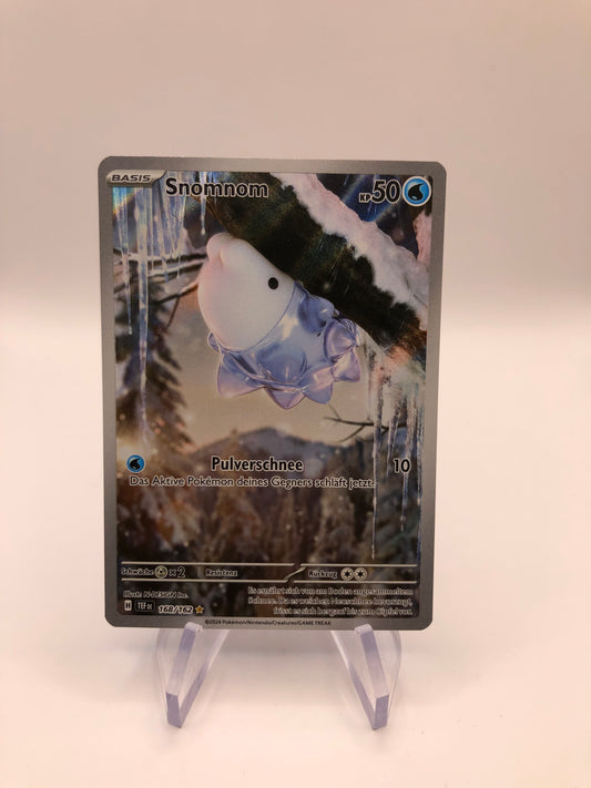 Pokemon Karte Art Rare Snomnom 168/162 Deutsch