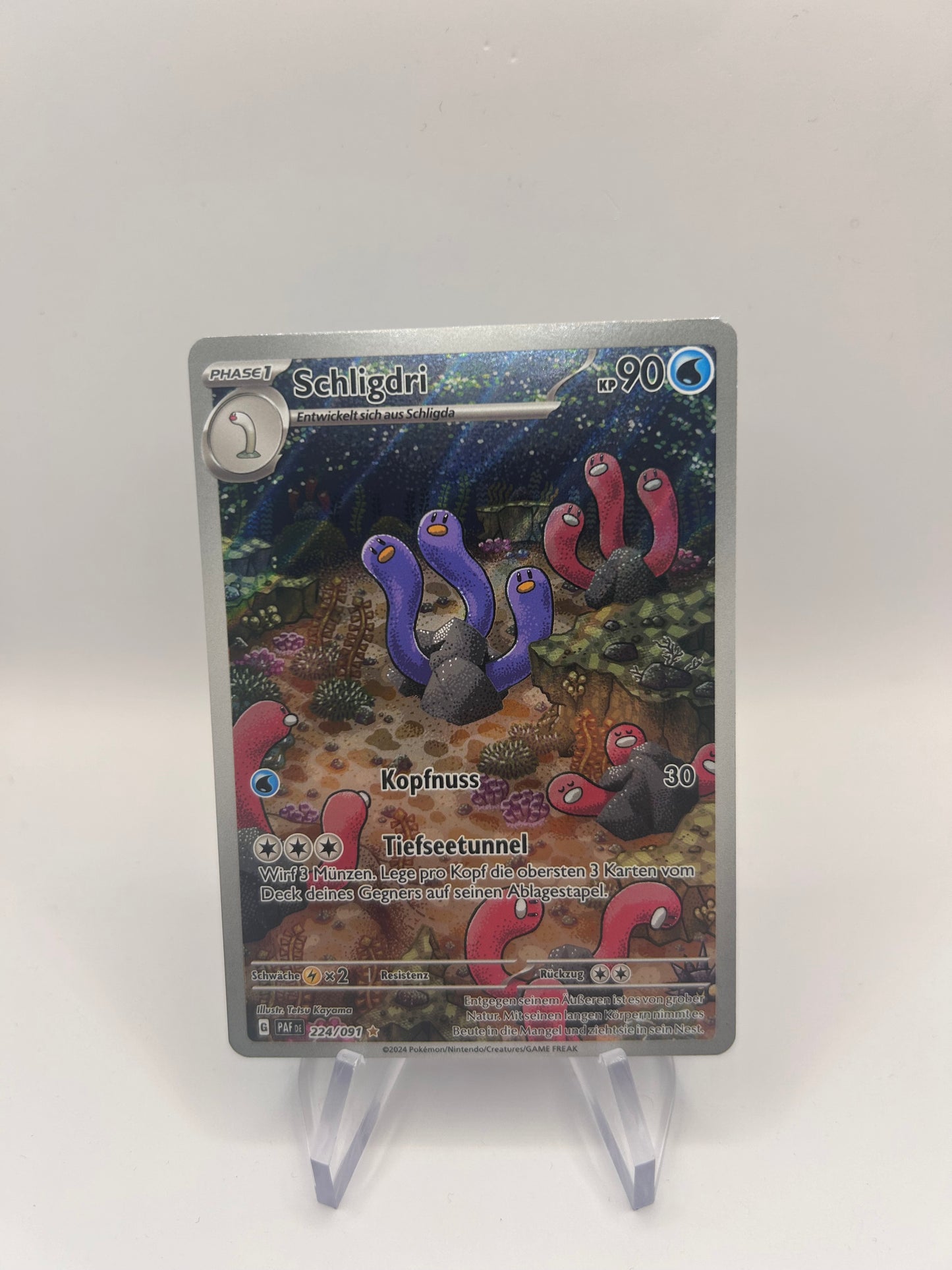 Pokemon Karte Art-Rare Schligdri 224/91 Deutsch