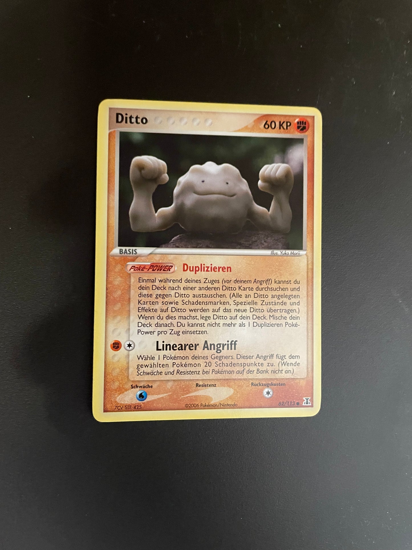 Pokémon Karte Ditto 62/113 Deutsch