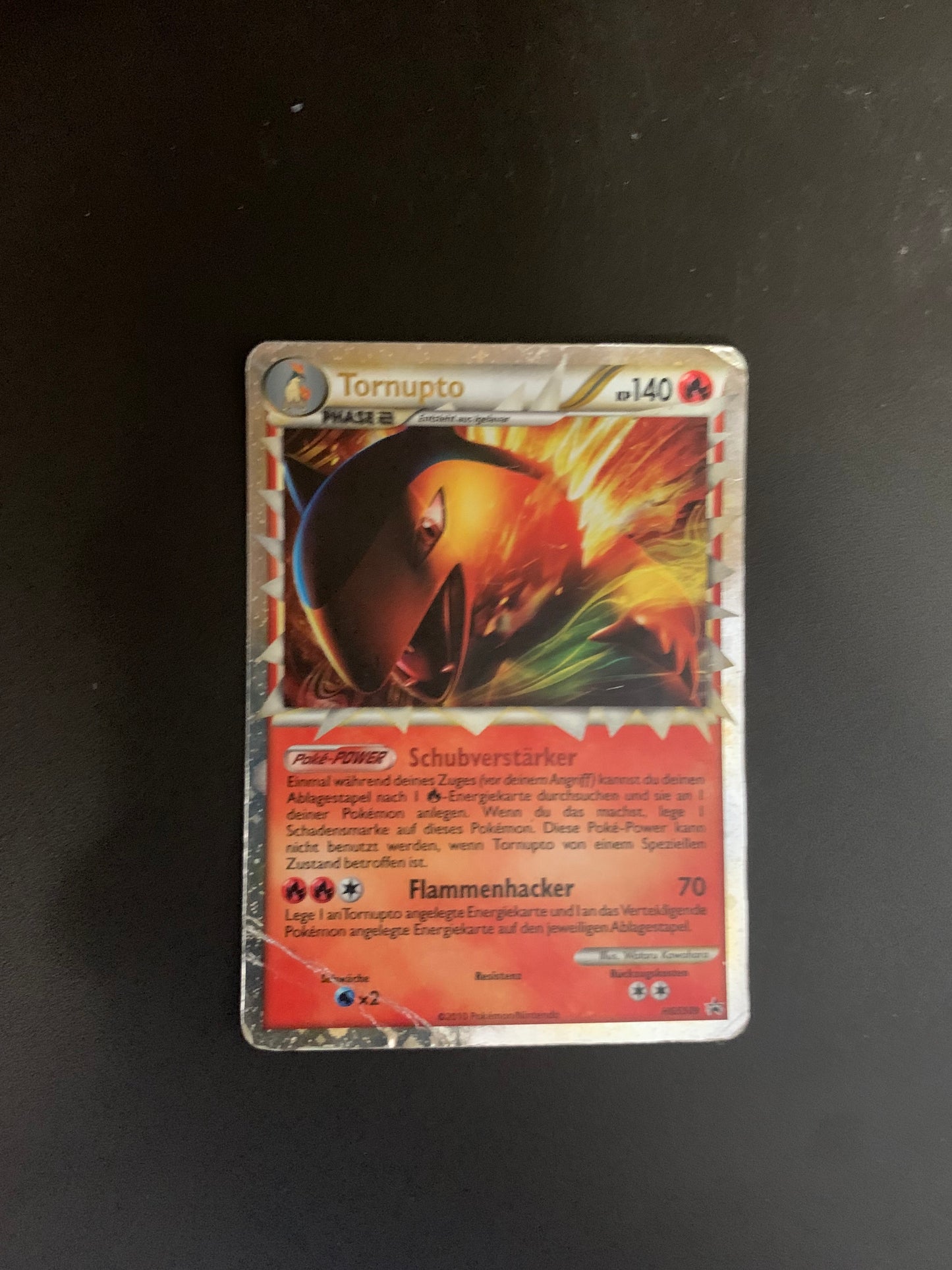Pokemon Karte Prime Tornupto HGSS09 Deutsch
