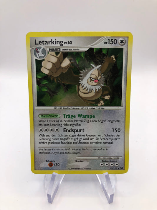 Pokemon Karte Holo Letarking 16/127 Deutsch