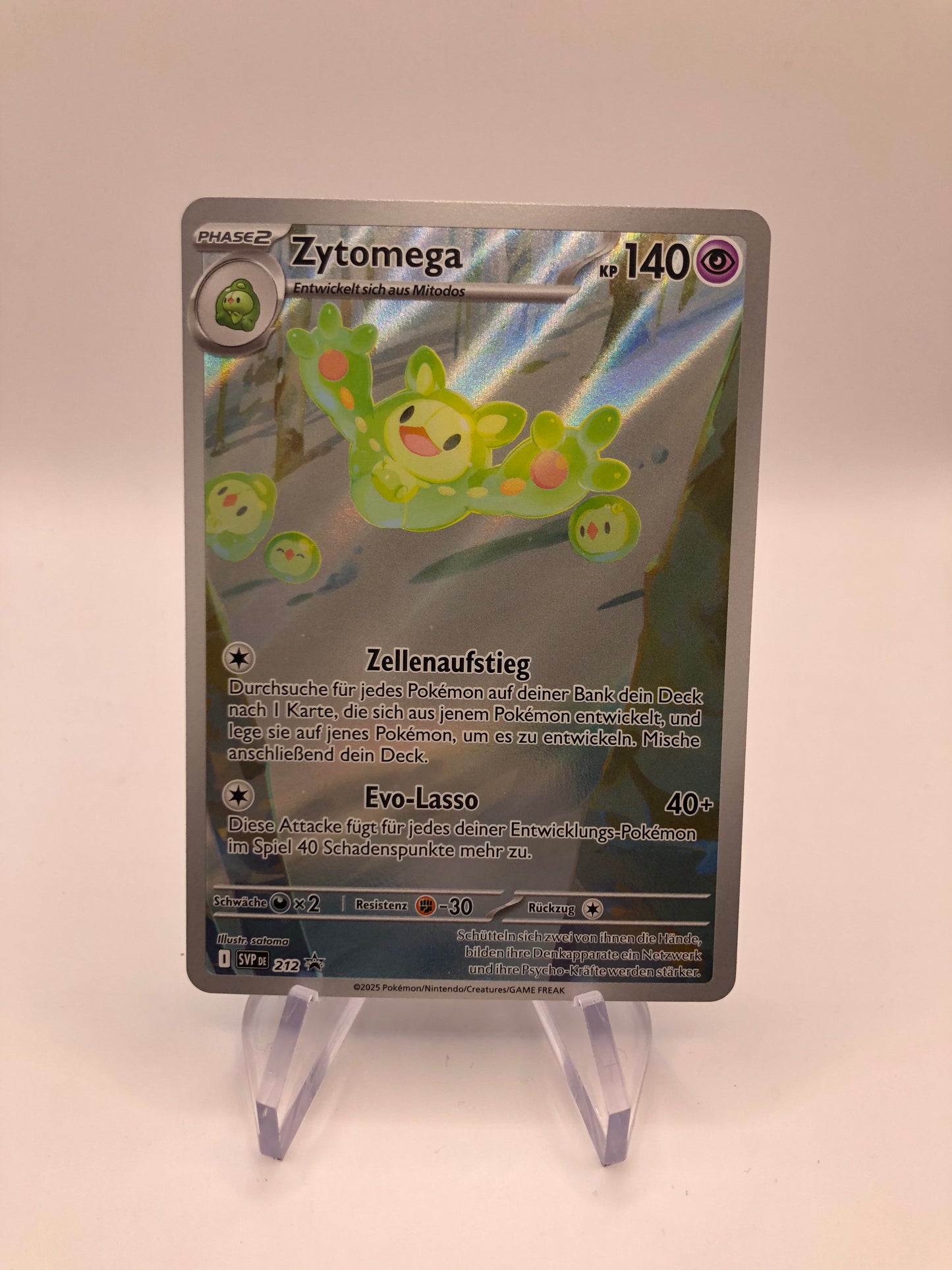 Pokemon Karte Art-Rare Promo Zytomega 212 Deutsch