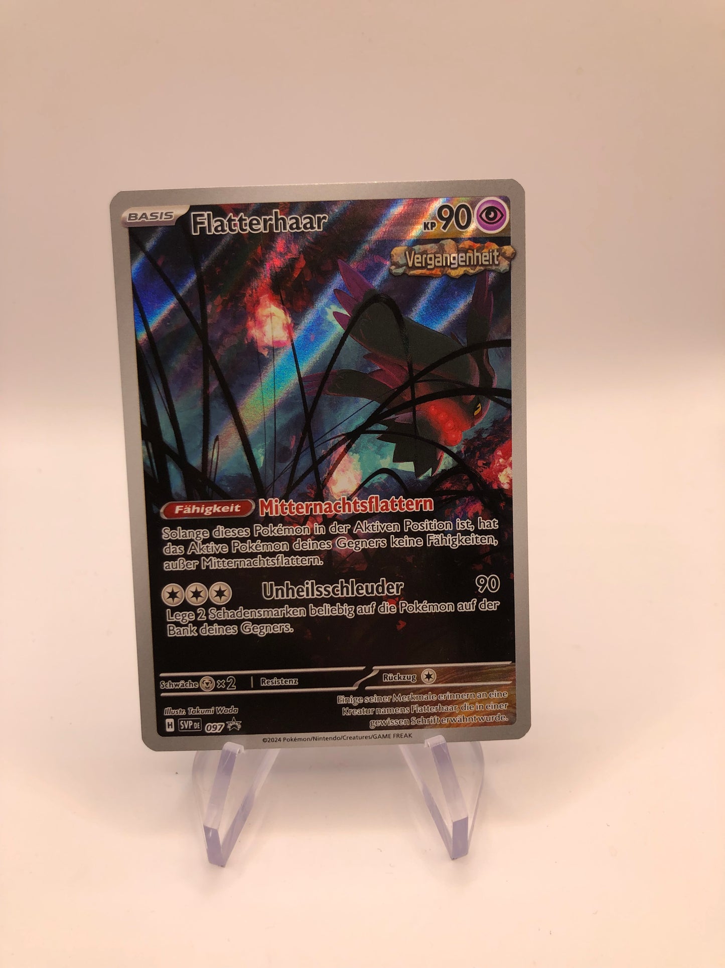 Pokemon Karte Art-Rare Promo Flatterhaar 097 Deutsch