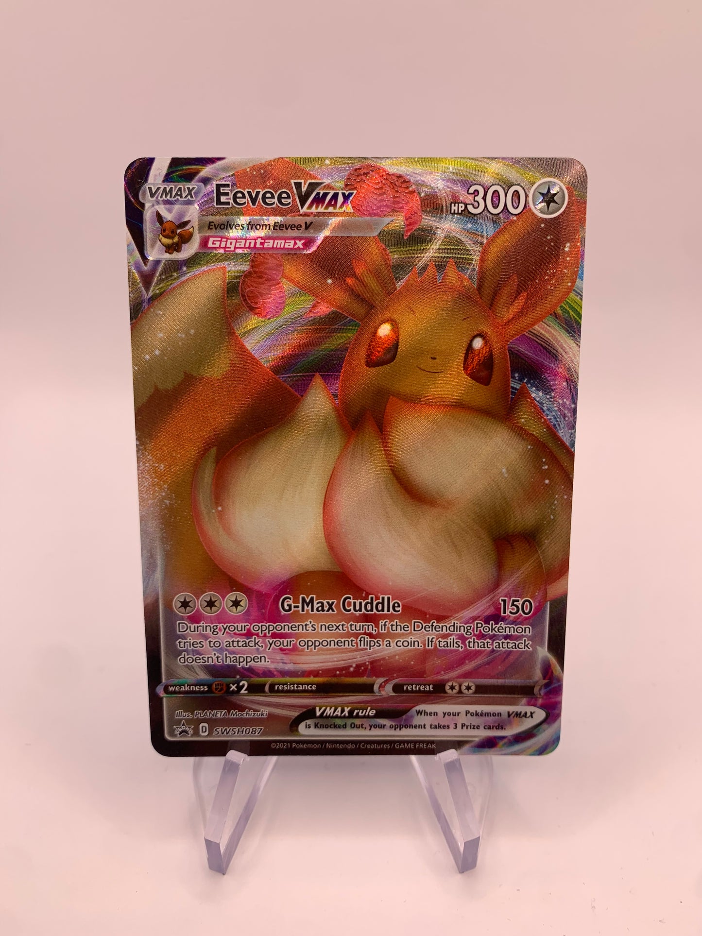 Pokemon Card Promo Vmax Eevee SWSH087 English