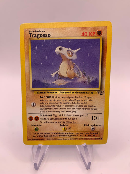 Pokemon Karte Tragosso 50/64 Jungel Deutsch