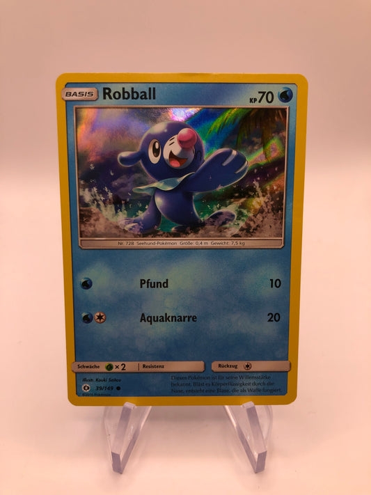 Pokemon Karte Holo Robball 39/149 Deutsch