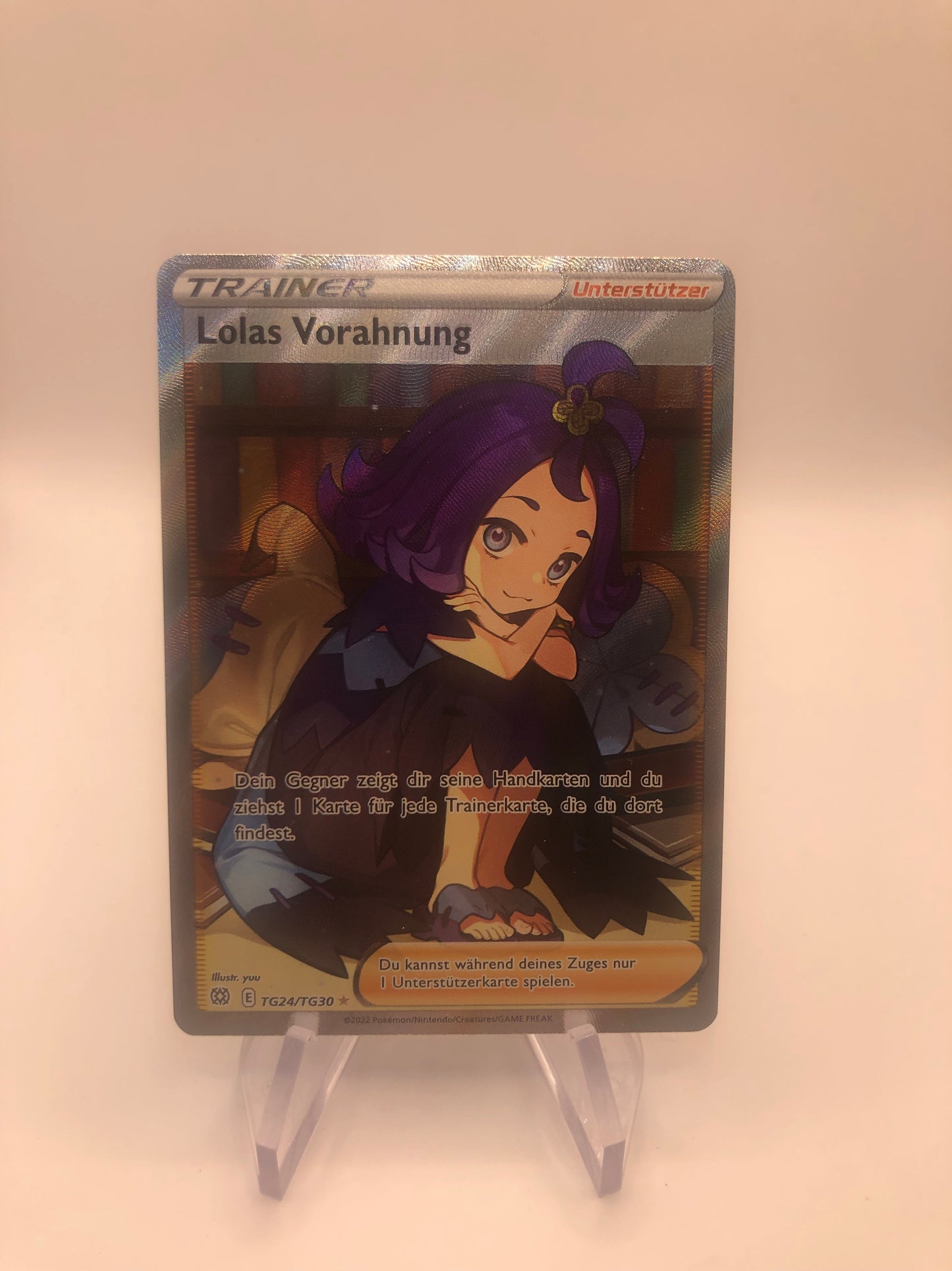 Pokemon Karte Trainer Lolas Vorahnung TG24/TG30 Deutsch