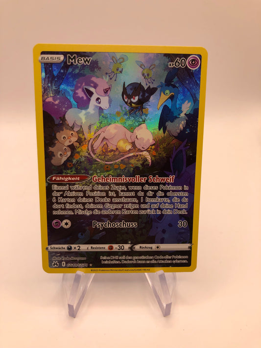 Pokemon Karte Art-Rare Mew GG10/GG70 Deutsch