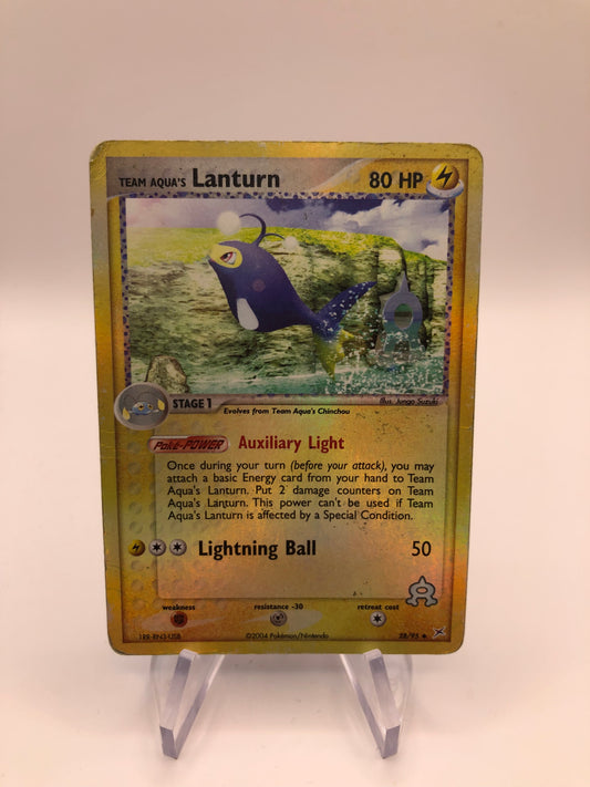 Pokemon Karte Revers Lanturn 28/95 Englisch