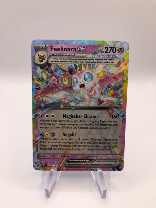 Pokemon Karte EX Feelinara 86/191 Deutsch