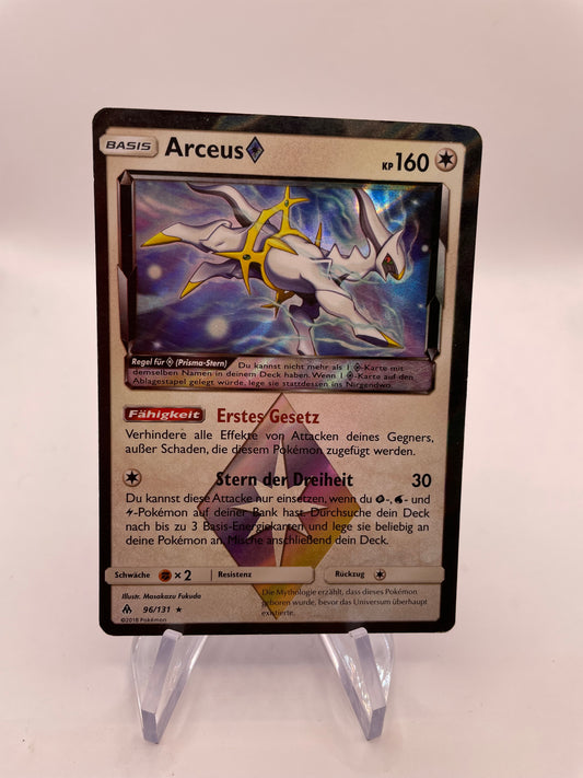Pokemon Karte Revers Arceus 96/131 Deutsch