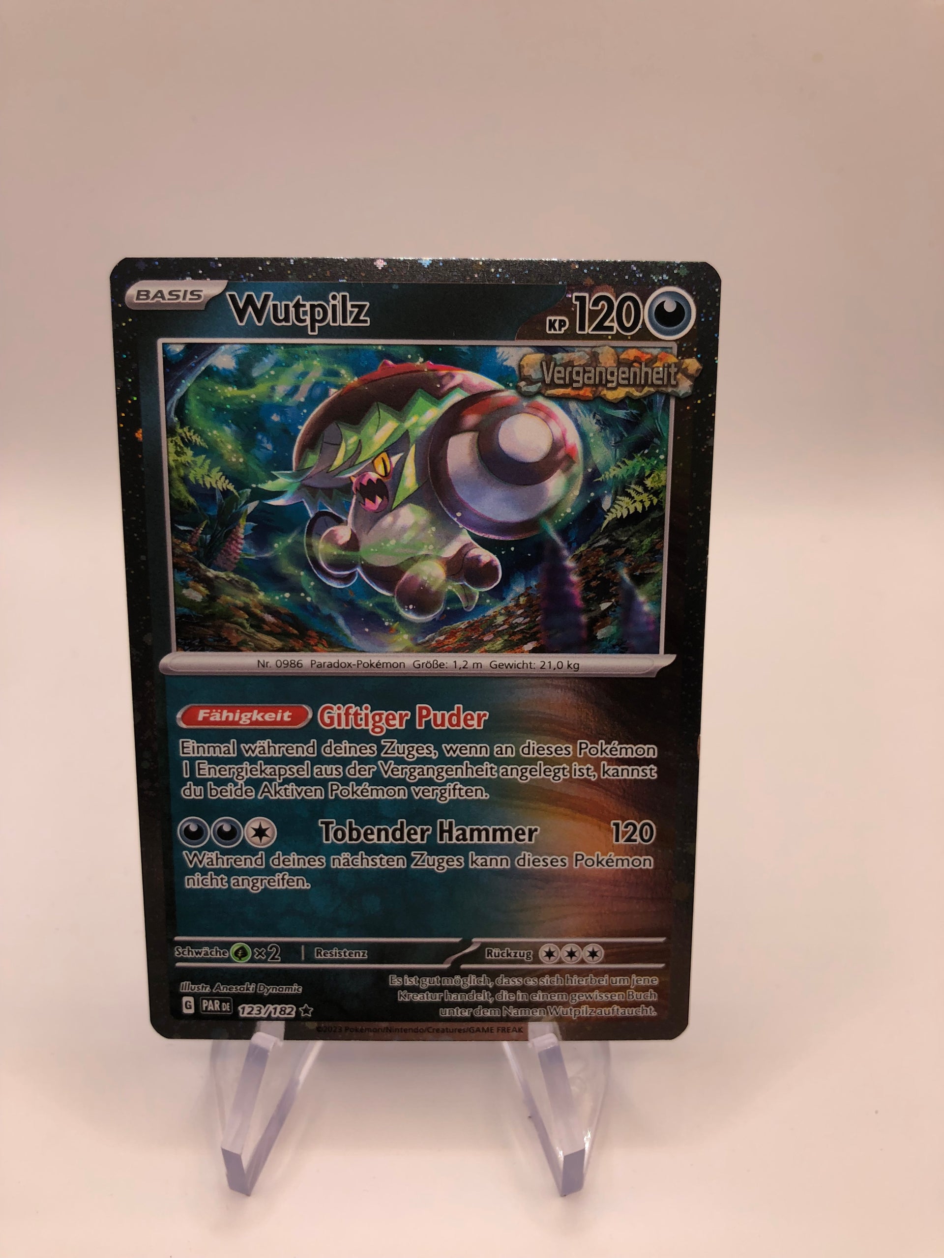Pokemon Karte Revers Wutpilz 123/182 Deutsch SHPNPokestore Pokemon Karte Revers Wutpilz 123/182 Deutsch SHPNPokestore