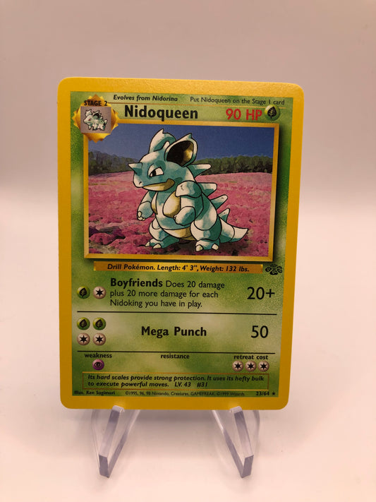 Pokemon Karte Jungel Nidoqueen 23/64 Deutsch