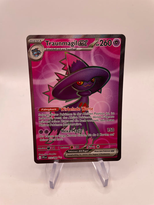 Pokemon Karte Ex Fullart Traunmagil 112/94 Deutsch