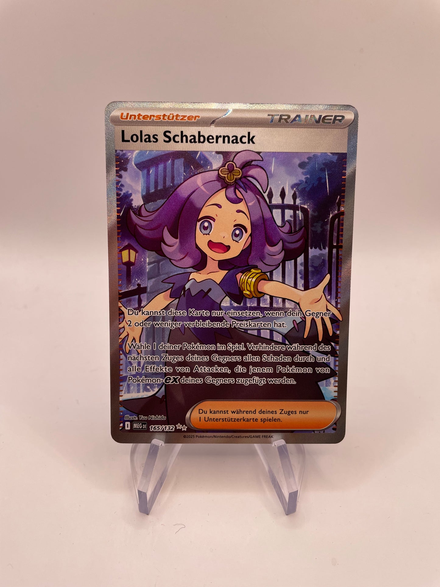 Pokémon Karte Trainer Lolas Schabernack 165/132 Deutsch