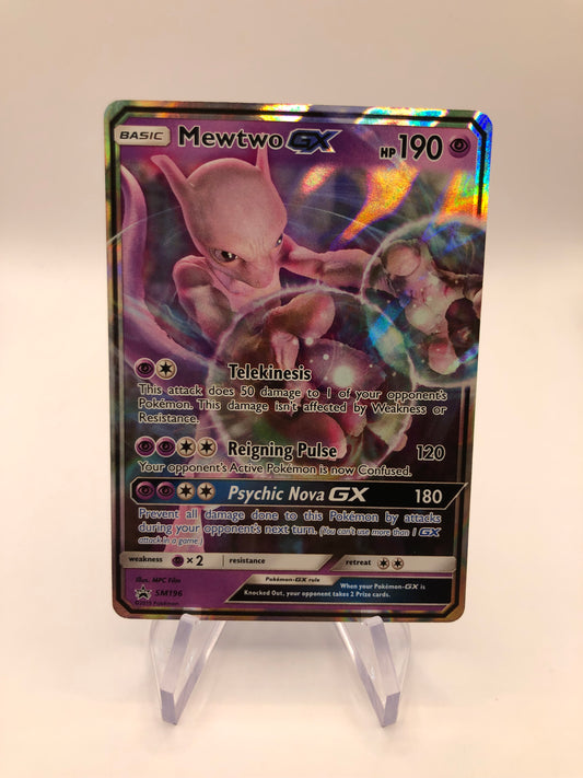 Pokemon Karten GX Mewtu SM196 Englisch