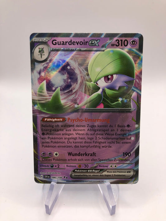 Pokemon Karte EX Guardevoir 86/198 Deutsch