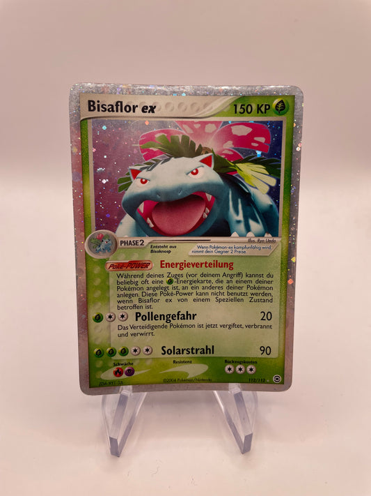 Pokemon Karte Ex Bisaflor 112/112 Deutsch