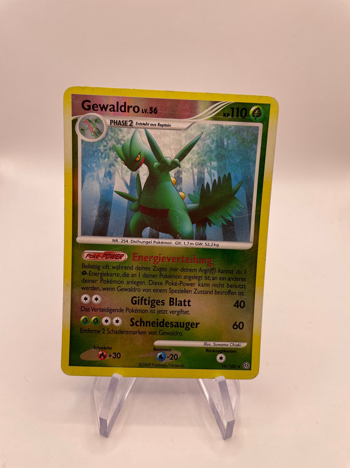 Pokémon Karte Gewaldro 10/100 Deutsch