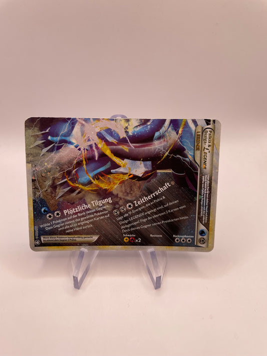 Pokemon Karte Legende Palkia und Dialga 102/102 Deutsch