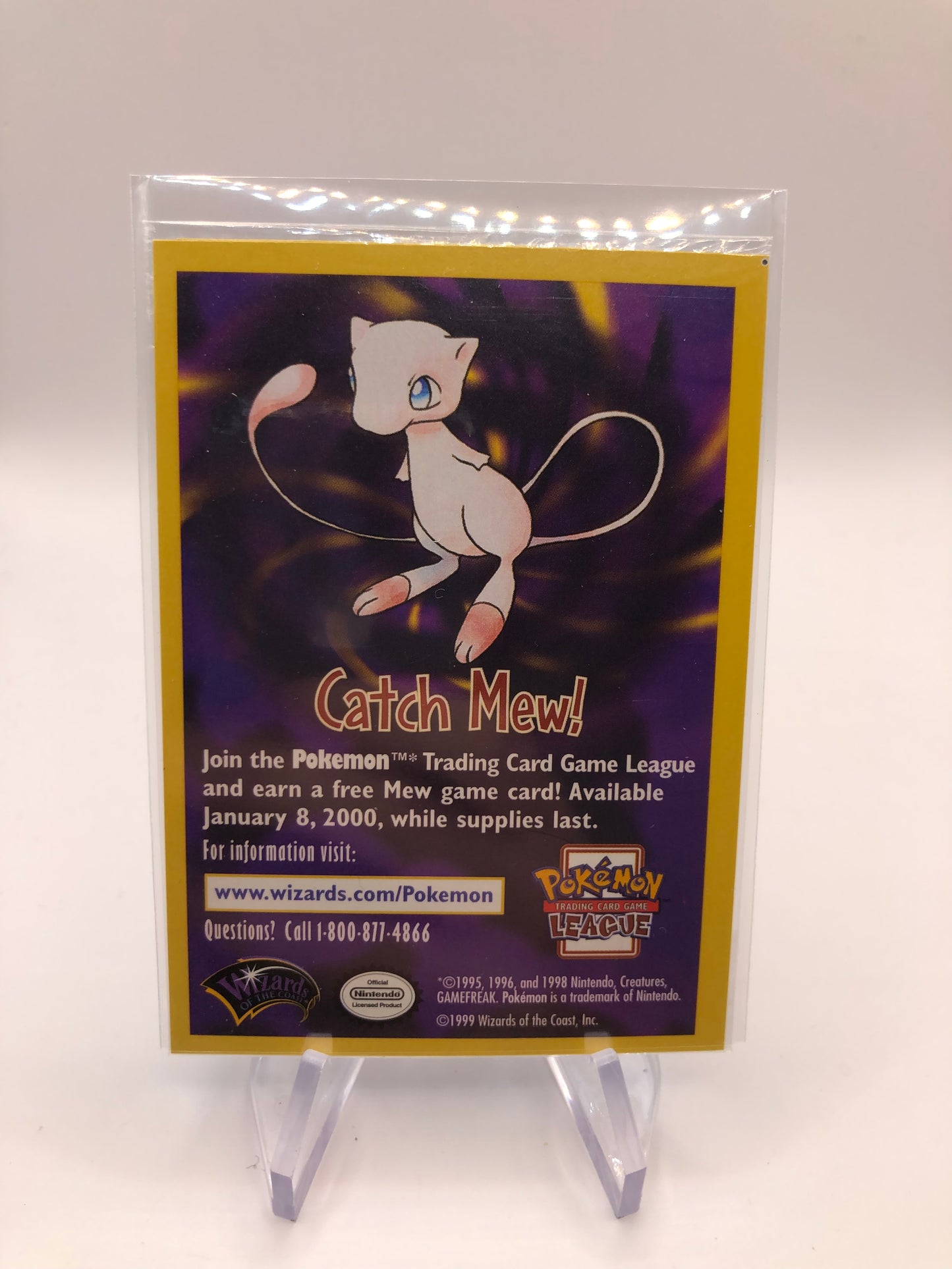 Pokemon Karte OVP Black Star Promo Mew  Englisch