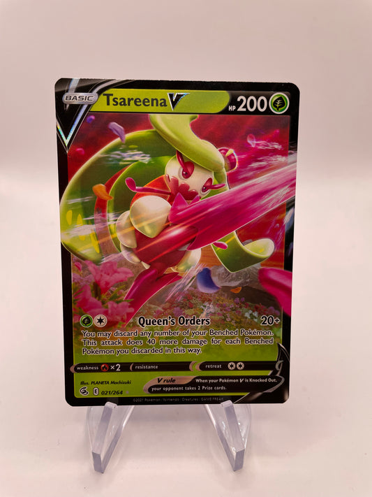 Pokémon Karte V Tsareena 21/264 Englisch