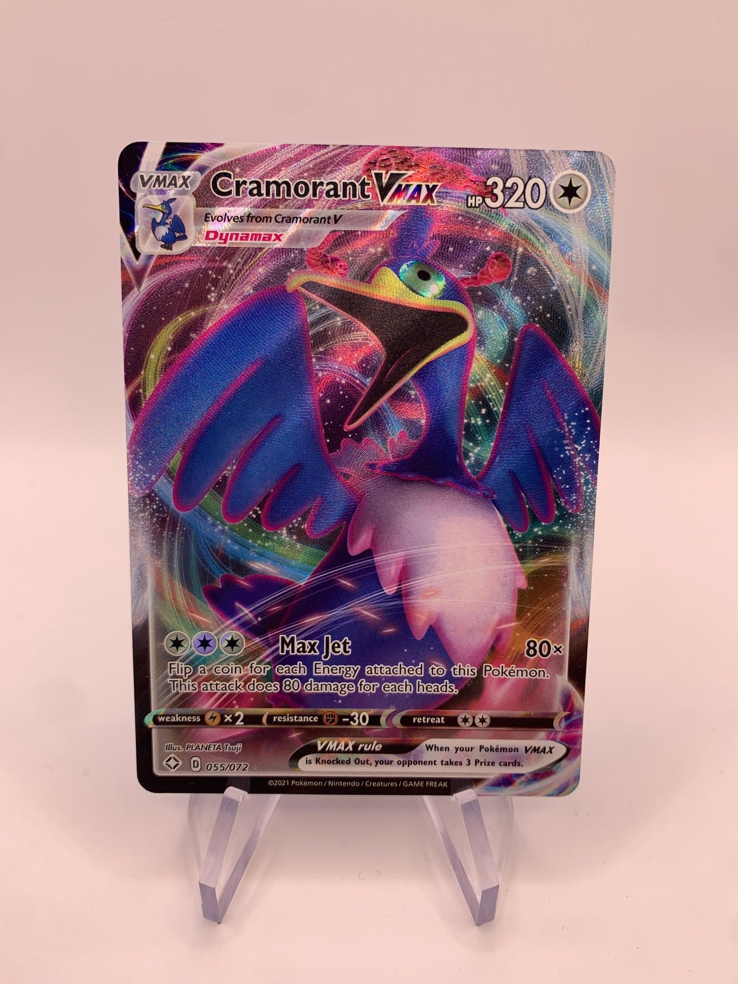 Pokemon card Vmax Urgl 55/72 English