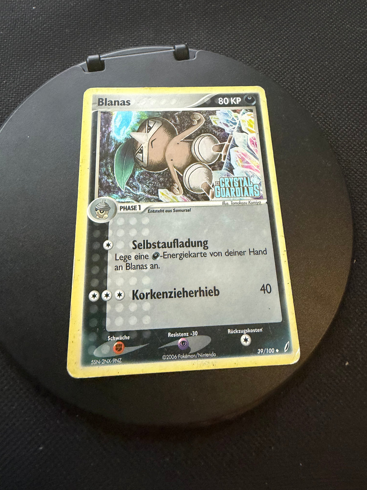 Pokemon Karte Stamp Blanas 39/100 Deutsch