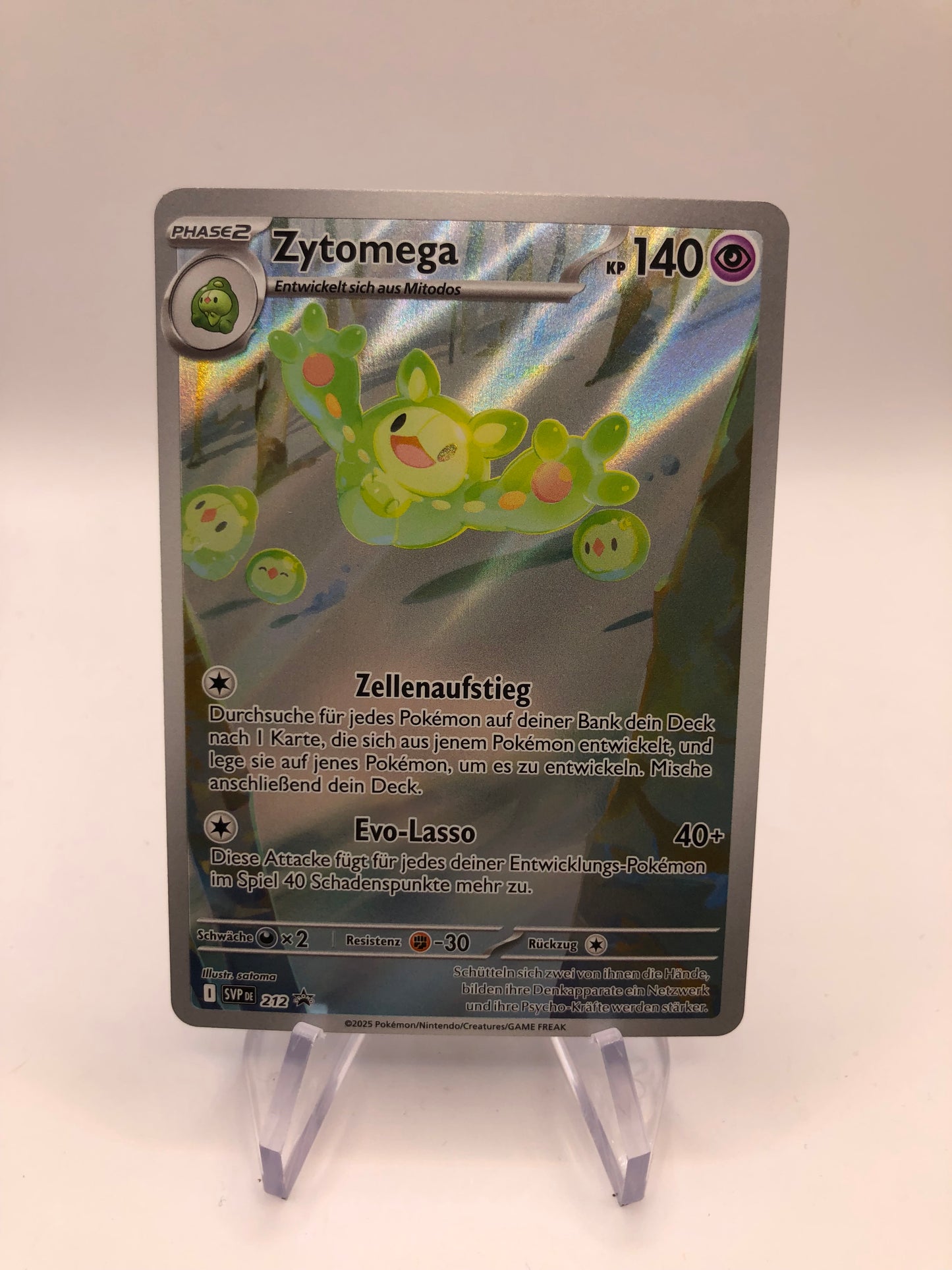Pokemon Karte Art Rare Promo Zytomega 212 Deutsch