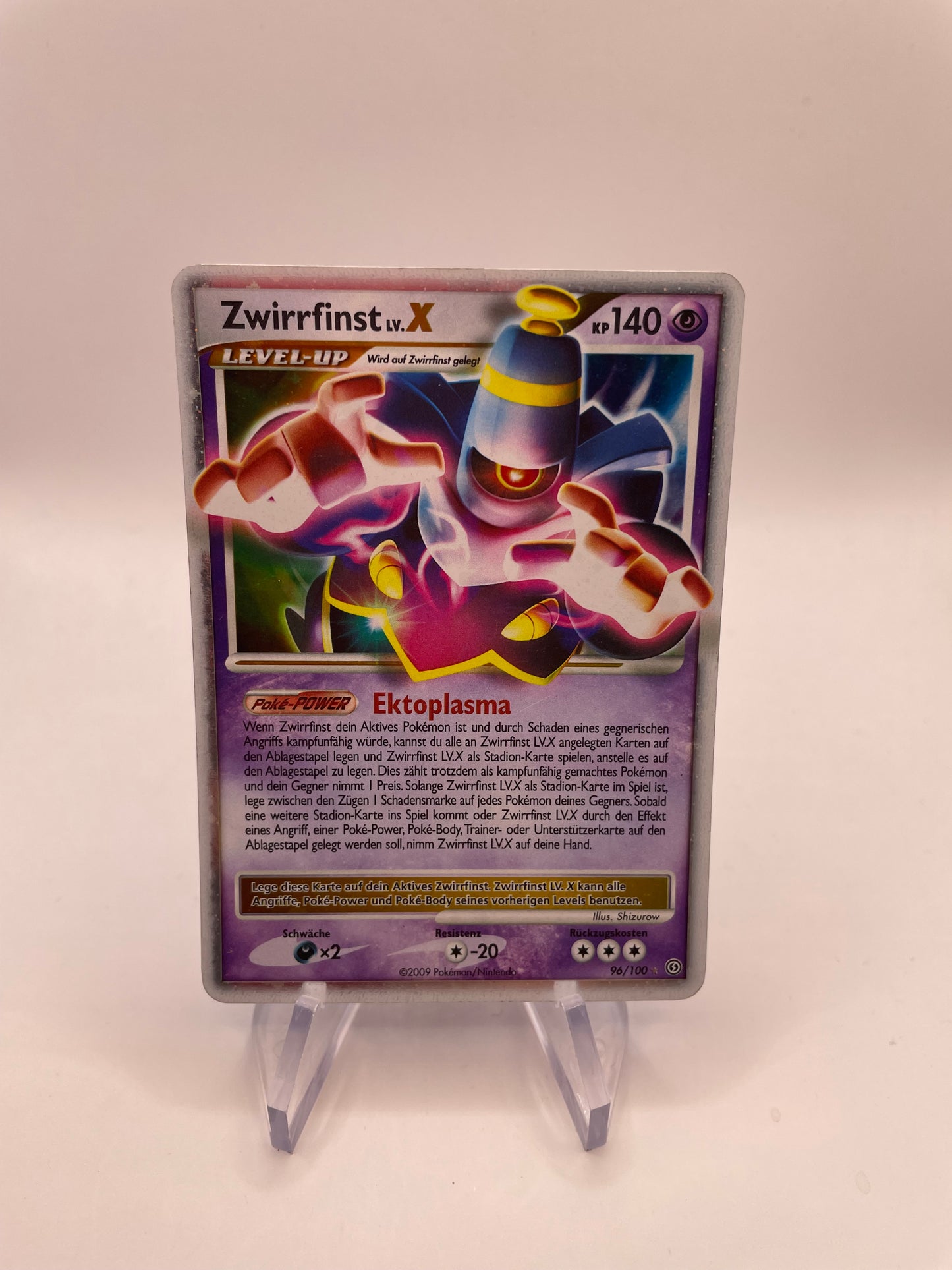 Pokemon Karte Lv.X Zwirrfinst 96/100 Deutsch