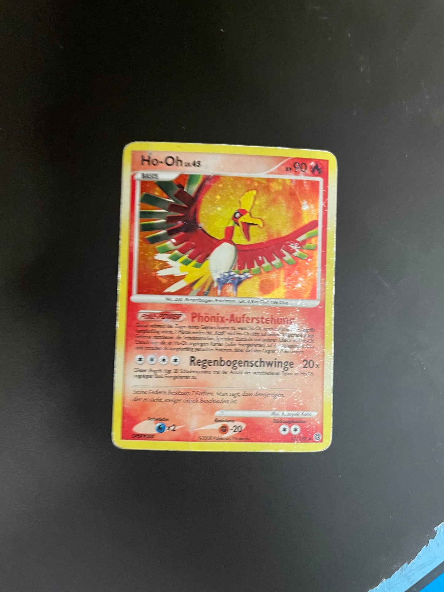 Pokémon Karte Holo Ho-Oh 10/132 Deutsch