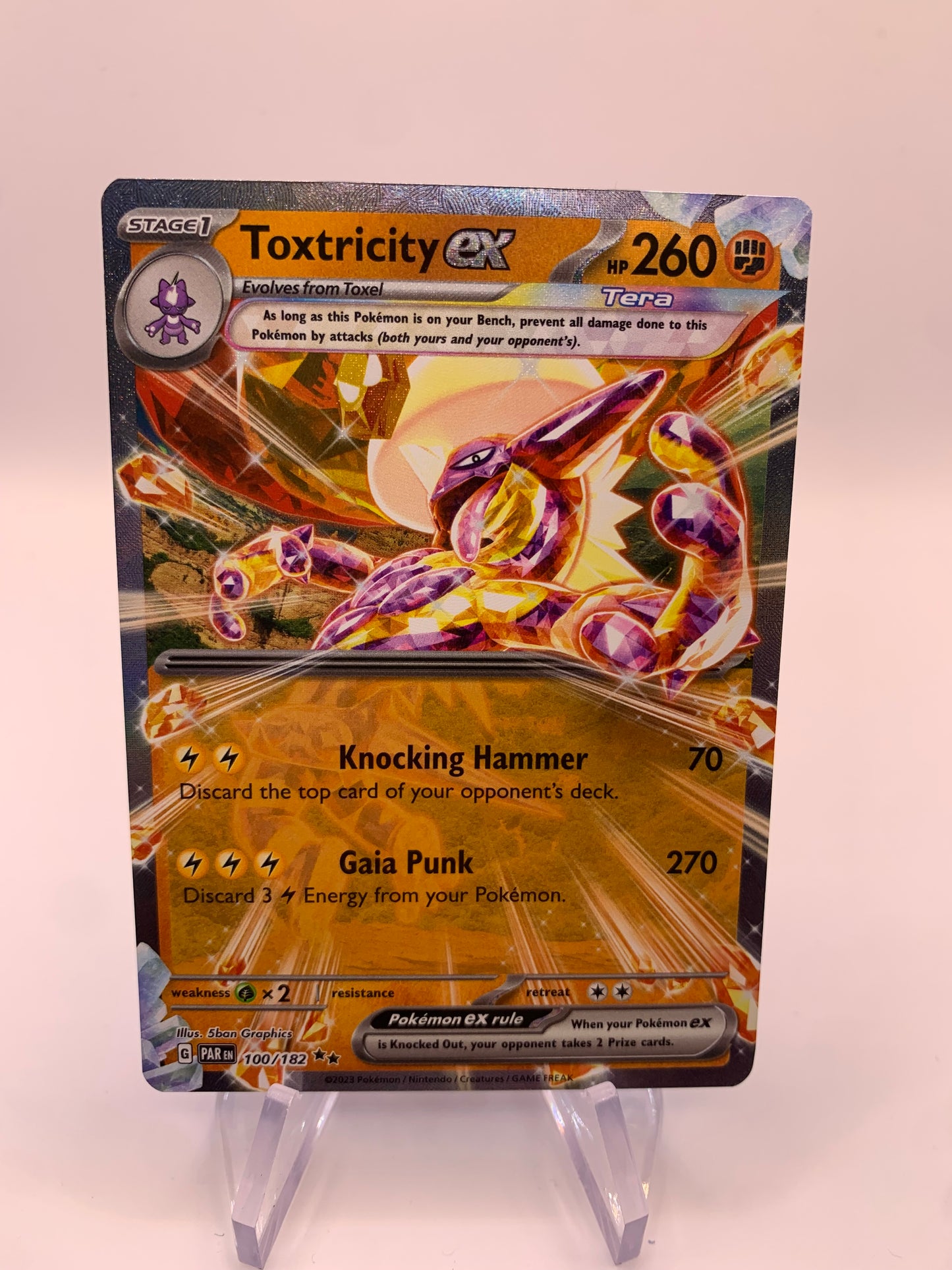 Pokemon Karte Ex Riffex 100/182 Englisch