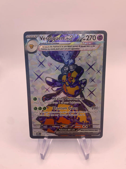 Pokemon Karte ex Fullart Honweisel 212/197 Englisch