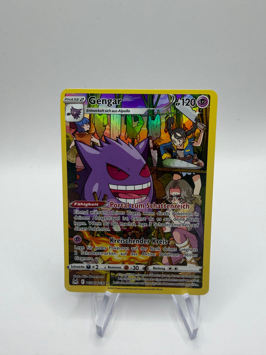 Pokemon Karte Art-Rare Gengar TG06/TG30 Deutsch
