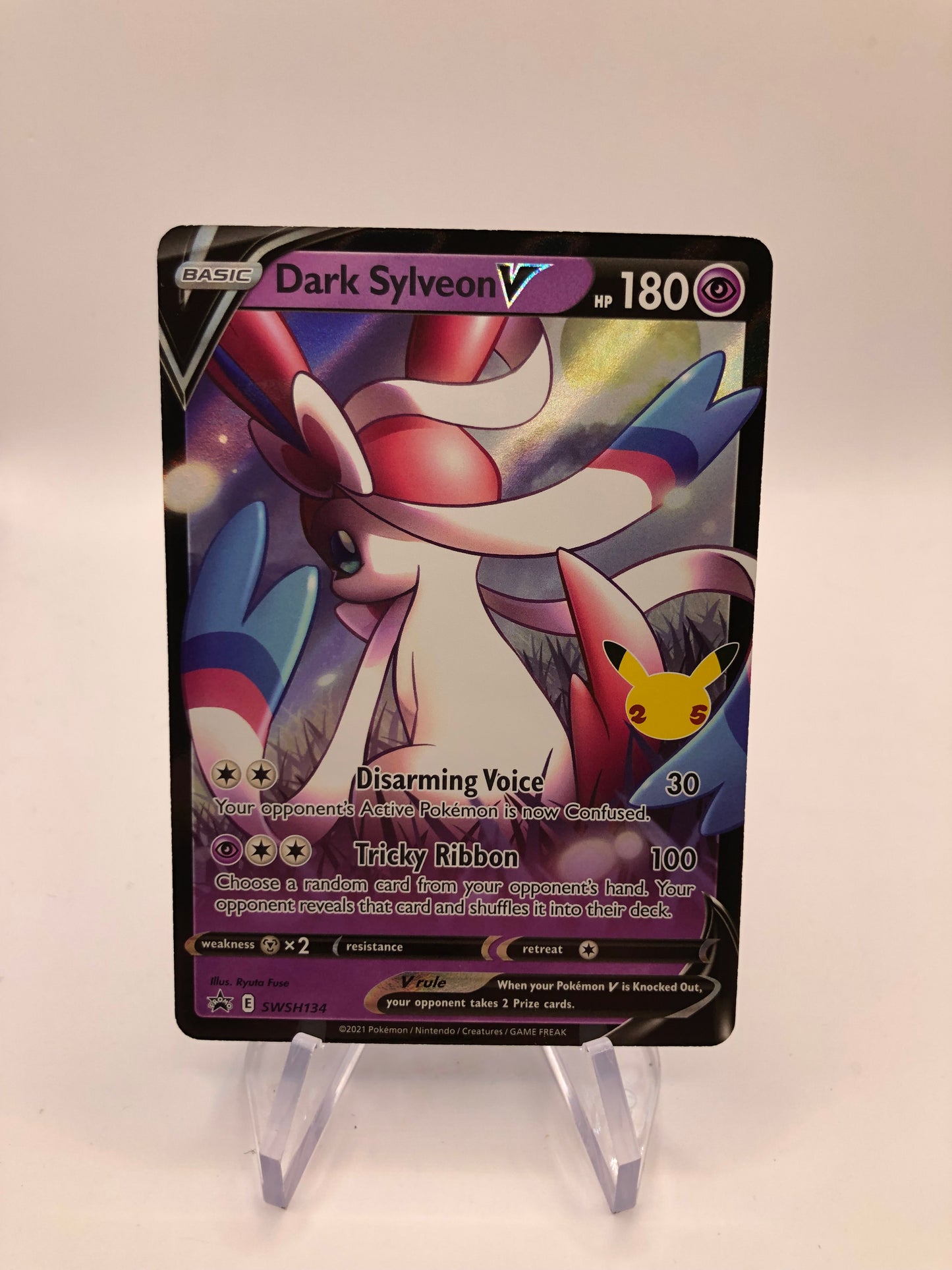 Pokemon Karte V Celebration Dunkles FeelinaraEnglisch