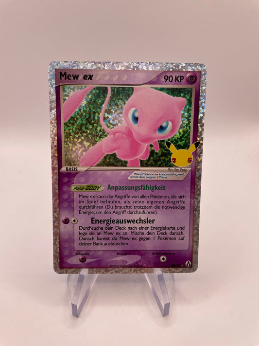 Pokemon Karte EX Celebration Mew 88/92 Deutsch