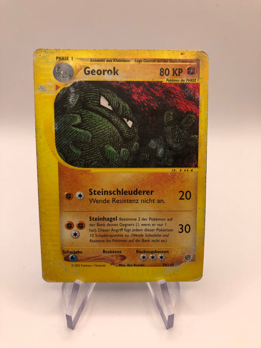 Pokemon Karte E Series Georok 79/165 Deutsch