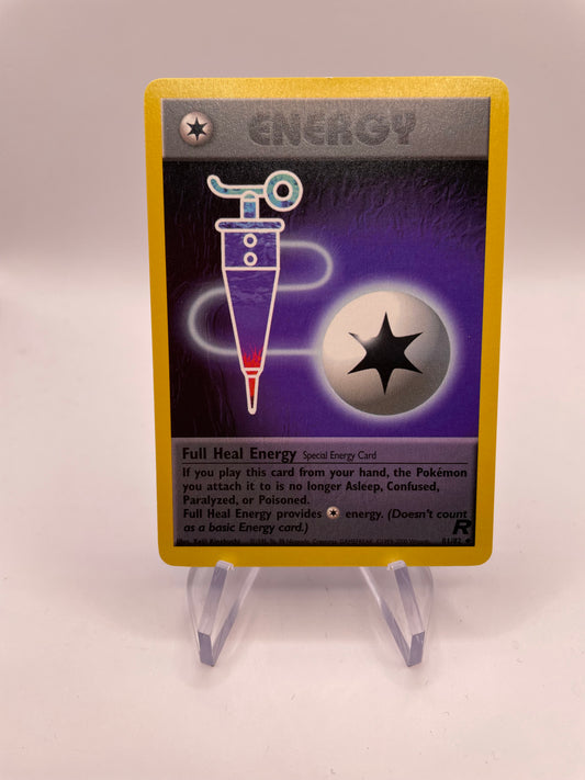 Pokemon Karte Rocket Energy 81/82 Englisch