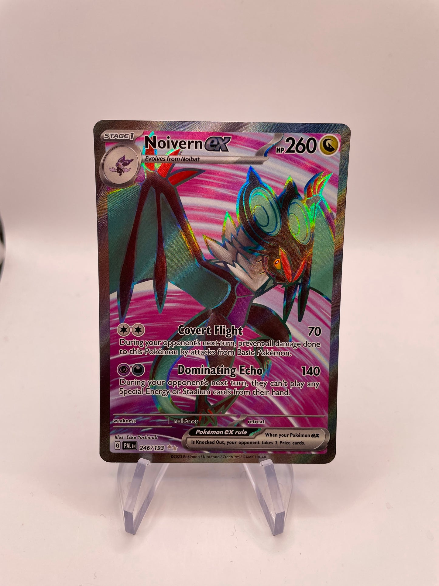 Pokemon Karte Ex Noivern 246/193 Englisch