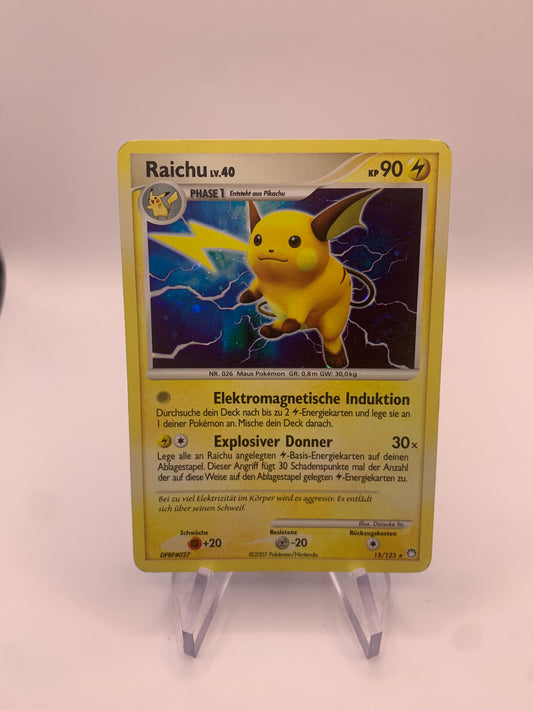 Pokemon Karte Holo Raichu 15/123 Deutsc