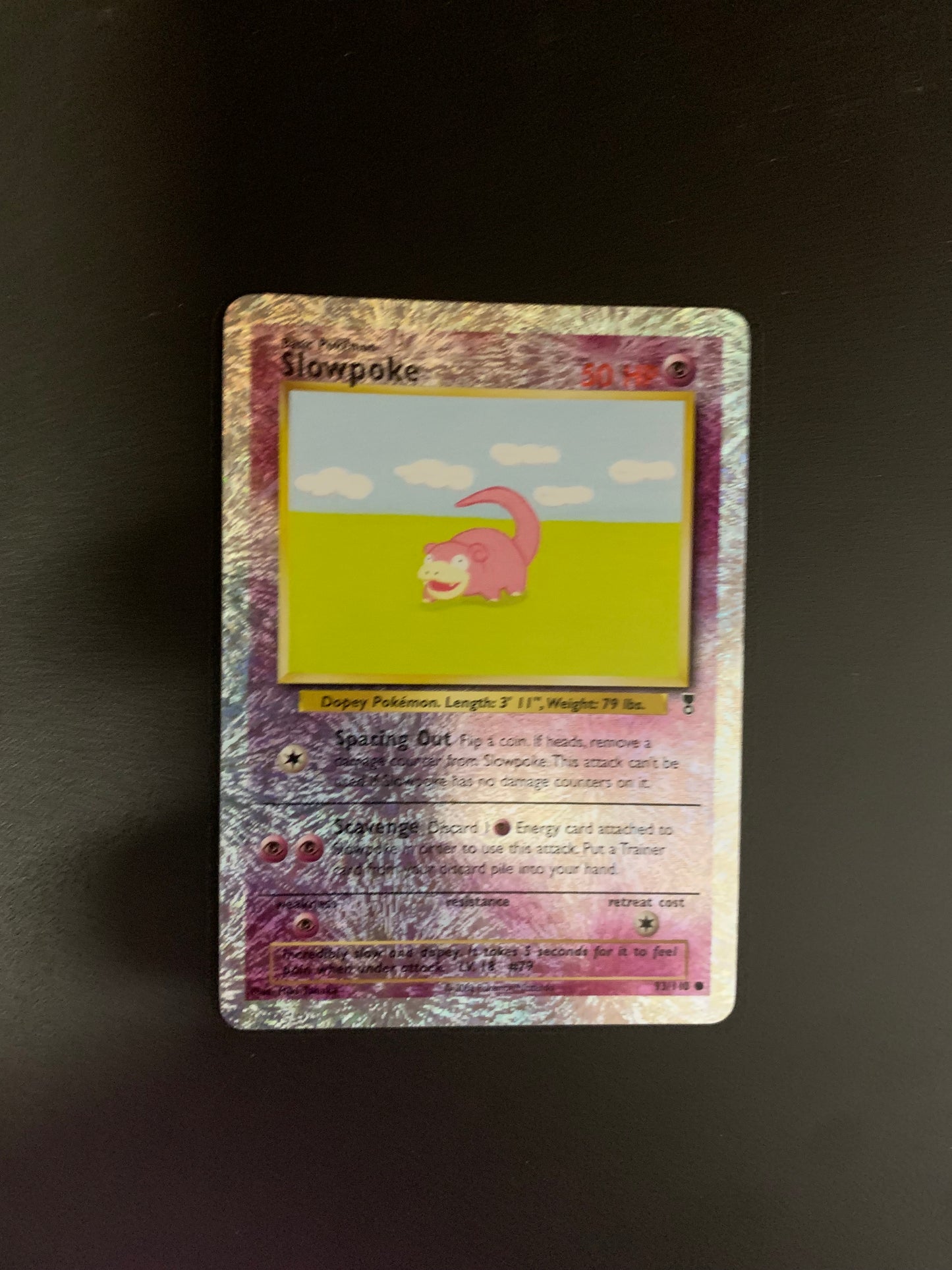 Pokemon Karte Revers Flegmon 93/110 Englisch