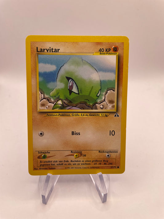 Pokemon Karte Neo Discovery Larvitar 57/75 Deutsch