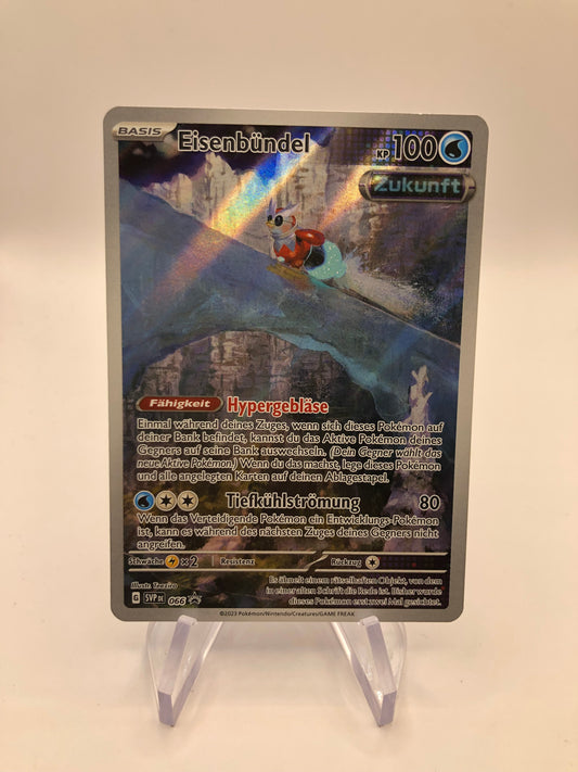 Pokemon Karte Art-Rare Promo Eisenbündel 66 Deutsch