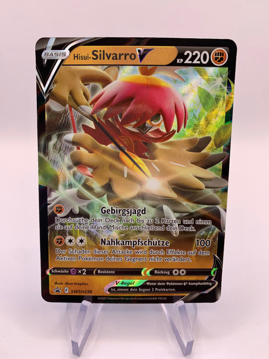 Pokemon Karte V Promo Silvarro SWSH238 Deutsch