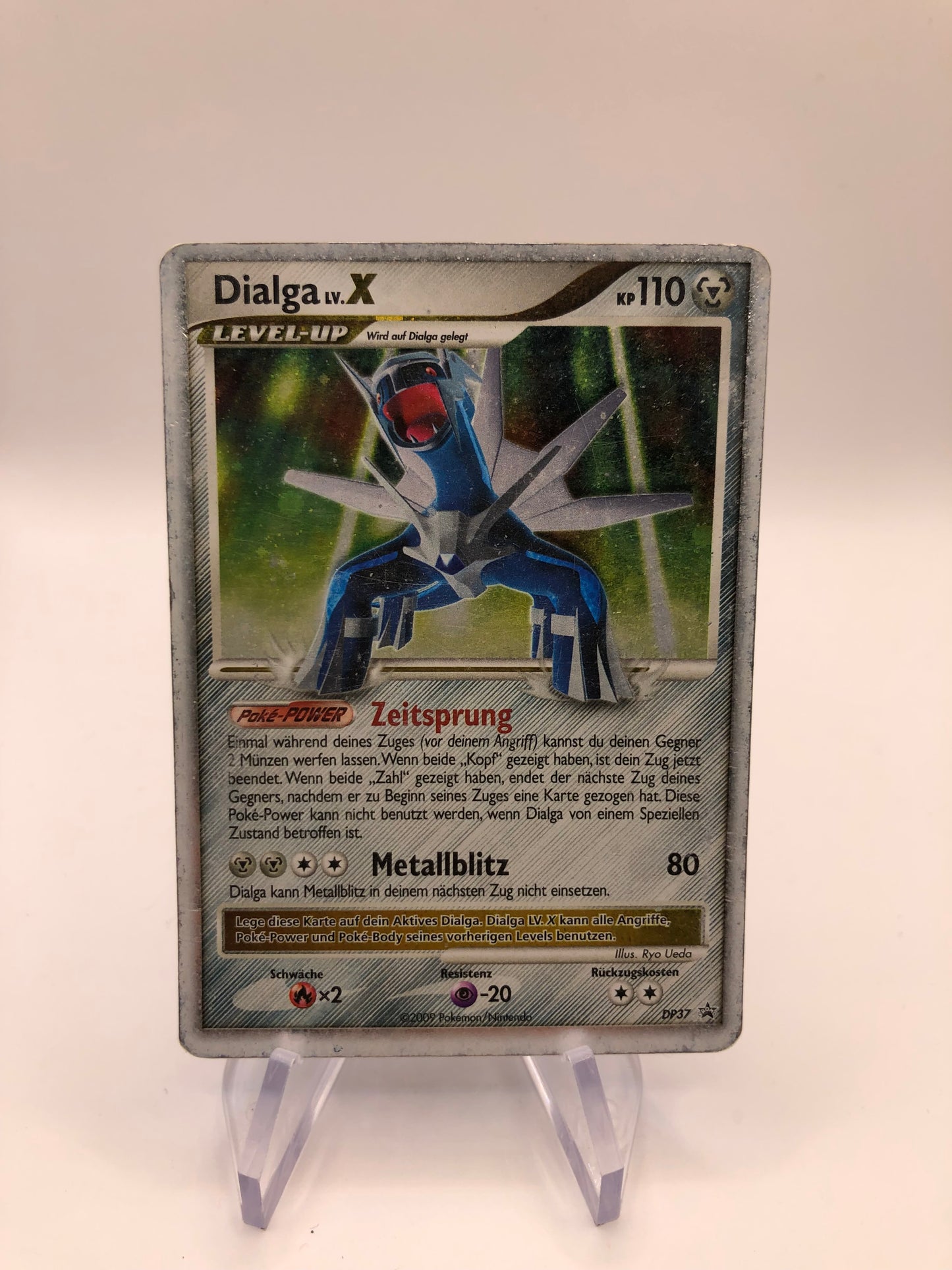 Pokemon Karte Lv.X Promo Dialga DP37 Deutsch