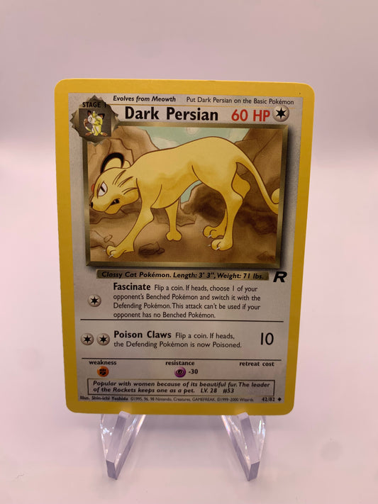 Pokemon Karte Dunkles Snobilikat 42/82 Deutsch