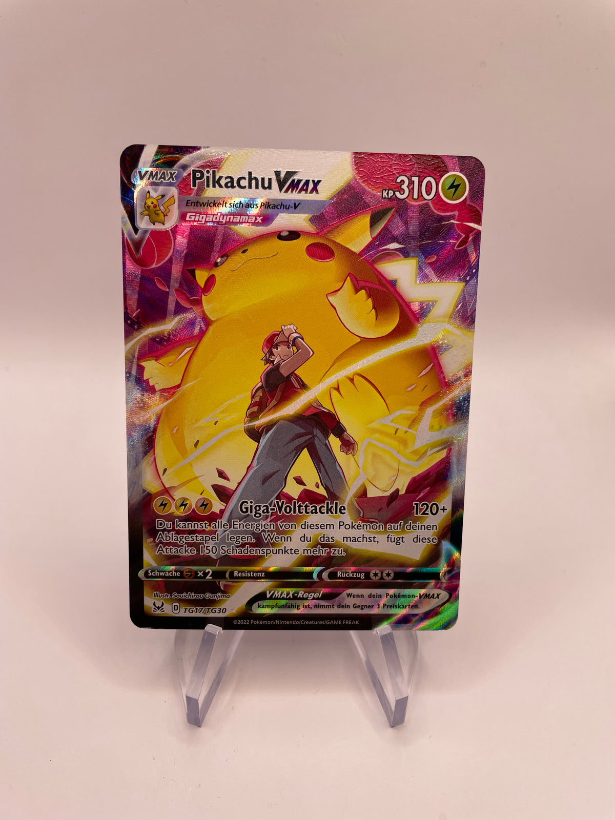Pokemon Karte Vmax Pikachu TG17/TG30 Deutsch